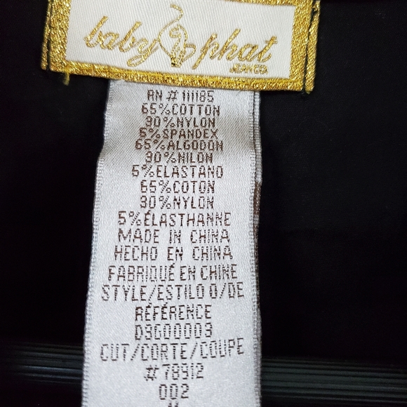 Baby Phat Black Belted Dress - Picture 7 of 7